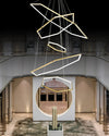 WOMO Tiered Hexagon Led Chandelier-WM2463 thumbnail