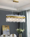 WOMO Long Oval Glass Chandelier-WM2410 thumbnail