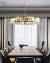 WOMO Gold Crystal Round Chandelier-WM2538 thumbnail
