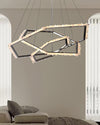 WOMO Tiered Hexagon Crystal Chandelier-WM2712 thumbnail