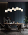 WOMO Cubic Staggered Alabaster Pendant Light-WM2852 thumbnail