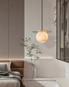 WOMO Disc Globe Alabaster Pendant Light-WM2836 thumbnail