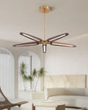 WOMO 3/5 Light Wood Pendant Light-WM2524 thumbnail