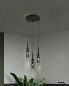 WOMO Cylinder Smoked Glass Chandelier-WM2771 thumbnail