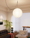 WOMO Globe Silk Pendant Light-WM2965 thumbnail