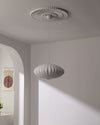 WOMO Flying Saucer Silk Pendant Light-WM2534 thumbnail
