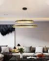 WOMO Tiered Circular Led Chandelier-WM2119b thumbnail