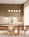 WOMO Glass Ball Linear Chandelier-WM2792 thumbnail