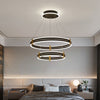 WOMO Tiered Black Rings Chandelier-WM2172 thumbnail