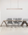 WOMO Walnut Linear Led Pendant Light-WM2520 thumbnail