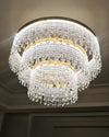 WOMO Cascading Crystal Chandelier-WM2350 thumbnail