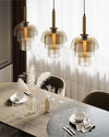 WOMO Glass Bell Pendant Light-WM2789 thumbnail