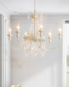 WOMO French Candelabra Crystal Chandelier-WM2398 thumbnail