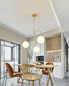 WOMO Glass Globe Arm Chandelier-WM2700 thumbnail