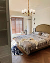 WOMO Fabric Shaded Chandelier-WM2954 thumbnail