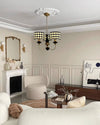 WOMO Polka Shaded Chandelier-WM2913 thumbnail