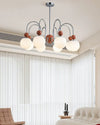 WOMO Glass Globe Arm Chandelier-WM2617 thumbnail