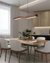 WOMO Wood Linear Pendant Light-WM2443 thumbnail