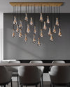WOMO Raindrop Glass Chandelier-WM2810 thumbnail