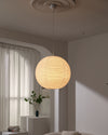 WOMO Rice Paper Globe Pendant Light-WM2722 thumbnail