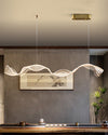 WOMO Wave Ribbon Acrylic Chandelier-WM2596 thumbnail