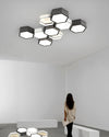 WOMO Honeycomb Flush Mount Ceiling Light-WM1127 thumbnail