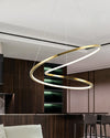 WOMO Swirl Led Chandelier-WM2461 thumbnail