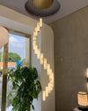 WOMO Cascading Cylinder Alabaster Chandelier-WM2827 thumbnail