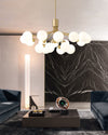 WOMO Frosted Glass Globe Chandelier-WM2915 thumbnail