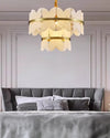WOMO Butterfly Tiered Alabaster Chandelier-WM2851 thumbnail