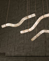 WOMO Liberty Curved Alabaster Pendant Light-WM2891 thumbnail