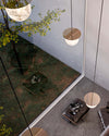 WOMO Alabaster Globe Disc Pendant Light-WM2921 thumbnail