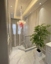 WOMO Long Candelabra Crystal Chandelier-WM2375 thumbnail