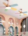 WOMO 5 Blade Scandi Ceiling Fan Lamp-WM5089 thumbnail