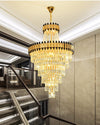 WOMO Tiered Gold Crystal Chandelier-WM2745 thumbnail