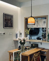 WOMO Bell Glass Rise Fall Pendant Light-WM2935 thumbnail