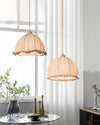 WOMO Dome Linen Pendant Light-WM2939 thumbnail