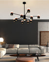 WOMO Rose Gold Arm Chandelier-WM2644 thumbnail