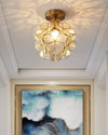 WOMO Tiffany Floral Ceiling Light-WM1128 thumbnail