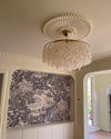 WOMO Tiered Capiz Round Chandelier-WM2346 thumbnail