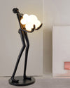 WOMO Sculptural Glass Globe Floor Lamp-WM7083 thumbnail
