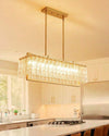 WOMO Textured Glass Linear Chandelier-WM2620 thumbnail
