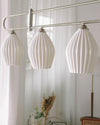 WOMO Ceramic Bud Linear Chandelier-WM2121b thumbnail