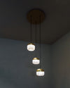 WOMO Alabaster Round Pendant Light-WM2959 thumbnail
