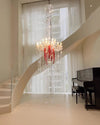 WOMO Long Candelabra Crystal Chandelier-WM2375 thumbnail