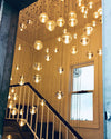 WOMO Cascading Glass Ball Dining Room Chandelier-WM2648 thumbnail