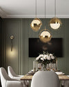 WOMO Adjustable Glass Globe Pendant Light-WM2563 thumbnail