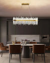 WOMO Gold Oval Crystal Chandelier-WM2566 thumbnail