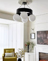 WOMO Round Frosted Glass Globe Chandelier-WM2717 thumbnail
