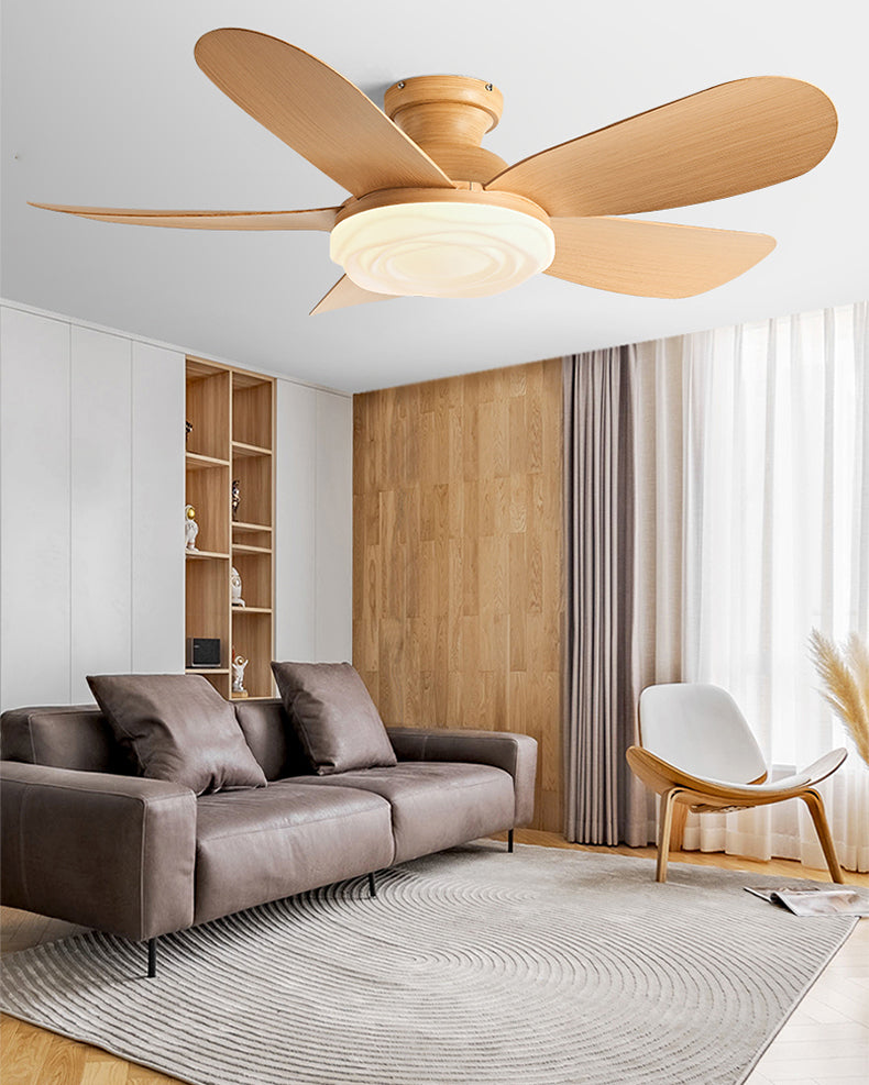 WOMO 52 inch Low Profile Ceiling Fan with Bright Light - WM5165
